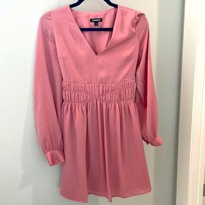 Express size xs pink short dress